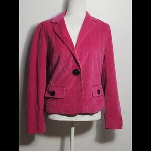 (10) Never Worn Talbots Blazer Corduroy Pink, 10